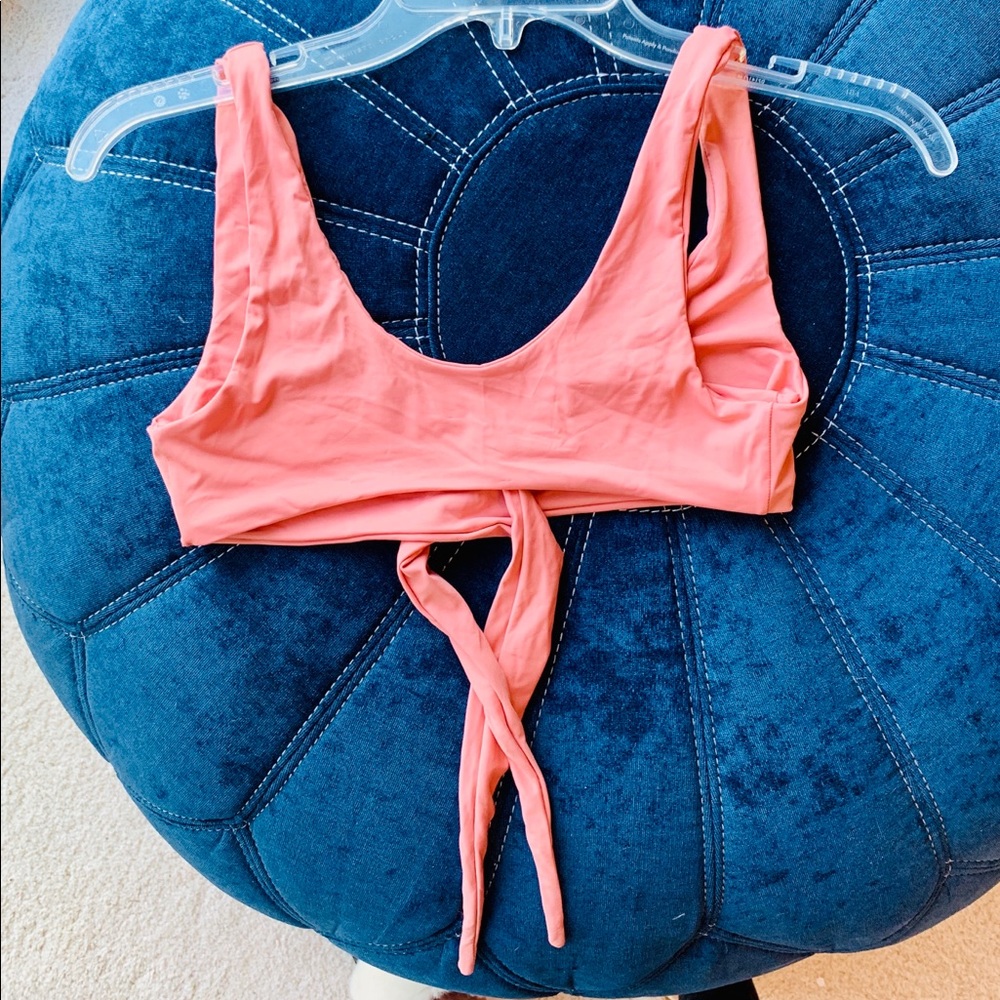 437 Swimwear - The Kenzie Top In Rose - XS - Picture 5 of 5